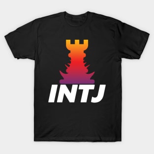 INTJ - Evil Rook - Personality Type | T-Shirt | Myers Briggs | MBTI | Typology | Mastermind | Architect T-Shirt